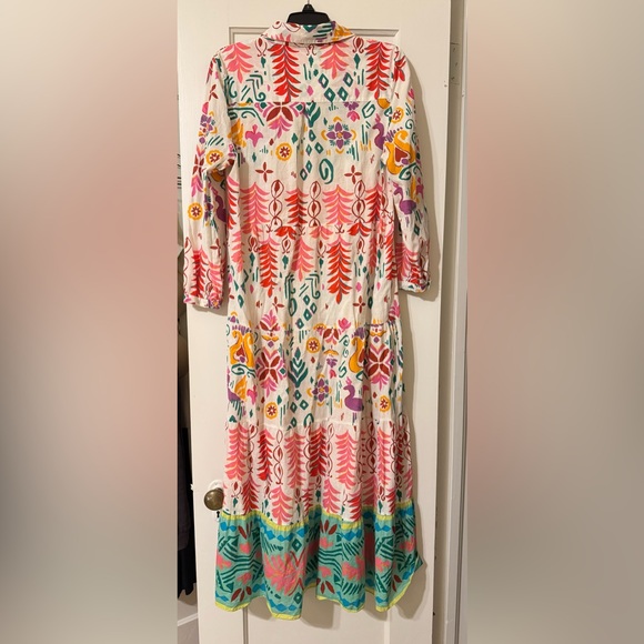 Zara Multicolor Patterned Dress - Picture 3 of 3